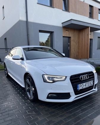 Audi A5 cena 63900 przebieg: 264386, rok produkcji 2015 z Poznań małe 211